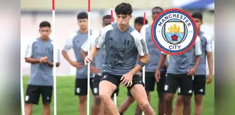 Futbolista peruano es entrenado por una leyenda de Manchester City y espera llamado de la selección Futbolista peruano es entrenado por una leyenda de Manchester City y espera llamado de la selección