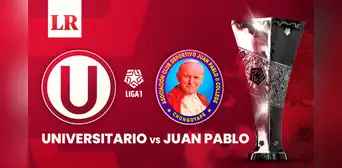 Universitario vs Juan Pablo II EN VIVO: alineciones, horario y canal para ver el Torneo Apertura de la Liga 1 Universitario vs Juan Pablo II EN VIVO: alineciones, horario y canal para ver el Torneo Apertura de la Liga 1
