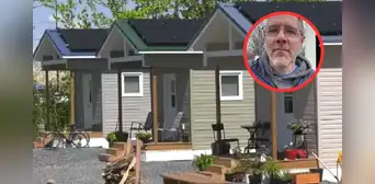 Millonario crea barrio con 99 casas para personas sin hogar en Canadá: "Estoy ayudando a que nuestra ciudad sea mejor"