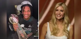 ¿Fan enamorado? Esquinero de Eagles, Eli Ricks, responde a Ivanka Trump con coqueto mensaje ¿Fan enamorado? Esquinero de Eagles, Eli Ricks, responde a Ivanka Trump con coqueto mensaje