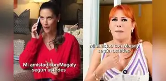 María Pía Copello se ríe de las críticas a su amistad con Magaly Medina: “Habla mal de quien quieras, menos de mí”