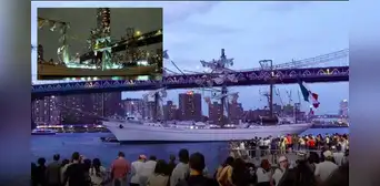 Las posibles sanciones para México tras choque del Buque Cuauhtémoc contra el Puente de Brooklyn que dejó 2 muertos en Nueva York