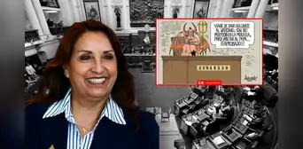 Heduardicidio representa al Congreso como el diablo: con 50 muertos en la mochila aprobaron viaje a Boluarte Heduardicidio representa al Congreso como el diablo: con 50 muertos en la mochila aprobaron viaje a Boluarte