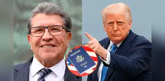 Monreal responde a presunta lista de narcopolíticos en México cuyas visas serían negadas por Trump: "El que nada debe, nada teme"