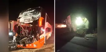 Choque entre bus y compactadora deja varios heridos en carretera de Chiclayo Choque entre bus y compactadora deja varios heridos en carretera de Chiclayo