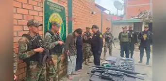 Envían a prisión a dos hombres acusados de robar mineral de mina en Pataz Envían a prisión a dos hombres acusados de robar mineral de mina en Pataz
