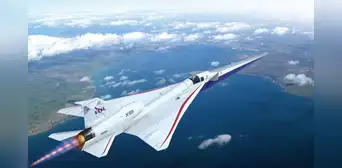 Ingenieros de la NASA alistan avión supersónico y sigiloso para implementar vuelos comerciales a la velocidad del sonido Ingenieros de la NASA alistan avión supersónico y sigiloso para implementar vuelos comerciales a la velocidad del sonido