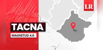Temblor de magnitud 4.0 se sintió en Tacna hoy, según IGP