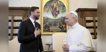 JD Vance extiende invitación de Trump al Papa León XIV para visitar Estados Unidos y este le responde: "En algún momento" JD Vance extiende invitación de Trump al Papa León XIV para visitar Estados Unidos y este le responde: "En algún momento"
