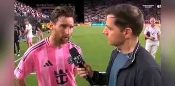 Lionel Messi se quedó 'picón' tras perder 3-0 contra equipo de Pedro Gallese: "Siempre pasa algo con los árbitros" Lionel Messi se quedó 'picón' tras perder 3-0 contra equipo de Pedro Gallese: "Siempre pasa algo con los árbitros"