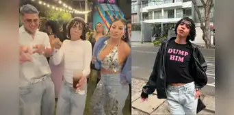 Pamela López y Paul Michael roban protagonismo en el cumpleaños de Valentino Palacios: "Mi Pame, la amo"