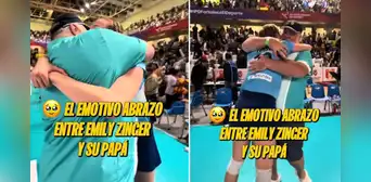 Figura de Regatas Lima y su padre protagonizan conmovedora escena tras vencer a Alianza Lima por la segunda final de vóley Figura de Regatas Lima y su padre protagonizan conmovedora escena tras vencer a Alianza Lima por la segunda final de vóley