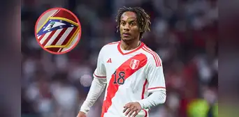 André Carrillo estuvo a punto de fichar por el Atlético Madrid, pero un problema de salud lo detuvo: "En los exámenes médicos"
