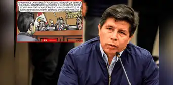 “No hubo 104 votos”: Carlincatura retrata cuestionamientos al juicio oral contra Pedro Castillo tras rechazo de recusación