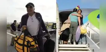 Trump y su plan de autodeportación en EEUU: más de 60 inmigrantes regresaron a Colombia y Honduras con incentivo de US$1.000 Trump y su plan de autodeportación en EEUU: más de 60 inmigrantes regresaron a Colombia y Honduras con incentivo de US$1.000