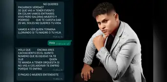 “Pagas o mueres”: exvocalista de La Única Tropical vive escondido por amenazas de extorsión “Pagas o mueres”: exvocalista de La Única Tropical vive escondido por amenazas de extorsión