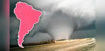 El 'Pasillo de los tornados', de la zona más peligrosas de Sudamérica que pocos conocen y abarca hasta 5 países El 'Pasillo de los tornados', de la zona más peligrosas de Sudamérica que pocos conocen y abarca hasta 5 países
