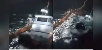Imágenes captan hundimiento de embarcación en bahía del Callao: "¡Corta el cabo, va a reventar!" Imágenes captan hundimiento de embarcación en bahía del Callao: "¡Corta el cabo, va a reventar!"