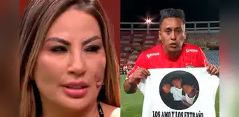 Pamela López arremete contra Christian Cueva por dedicarle mensaje a sus hijos en un polo: "Me parece ridículo" Pamela López arremete contra Christian Cueva por dedicarle mensaje a sus hijos en un polo: "Me parece ridículo"