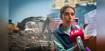 Comerciantes de Mesa Redonda protestan por demolición de predio con su mercadería dentro: “Lo perdí todo” Comerciantes de Mesa Redonda protestan por demolición de predio con su mercadería dentro: “Lo perdí todo”