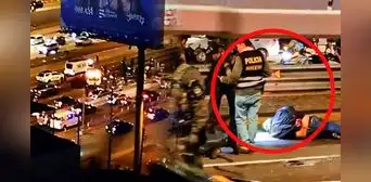 Feroz balacera en la Vía Expresa deja un coronel herido tras persecución a delincuentes Feroz balacera en la Vía Expresa deja un coronel herido tras persecución a delincuentes