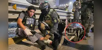 Hieren a Jefe de la División de Investigación de Robos de la PNP durante feroz balacera en Vía Expresa Hieren a Jefe de la División de Investigación de Robos de la PNP durante feroz balacera en Vía Expresa