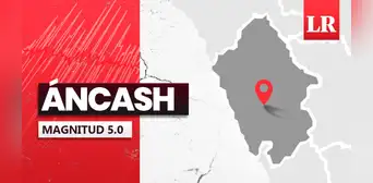 Temblor de magnitud 5.0 se sintió en Áncash hoy, según IGP