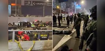 Balacera en Vía Expresa: trasladan a delincuente sobreviviente a la Dirincri Balacera en Vía Expresa: trasladan a delincuente sobreviviente a la Dirincri