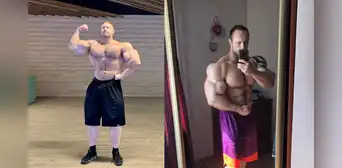 'Hulk ruso' el hombre que ganó premios en el culturismo, pero falleció tras el exceso de inyecciones para aumentar su volumen muscular