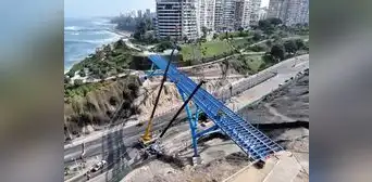Empieza el armado del puente de vidrio turístico que unirá Miraflores y Barranco: tendrá ciclovía