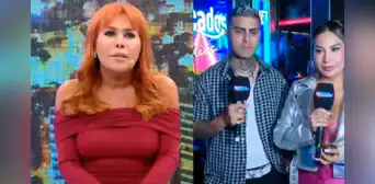 Magaly Medina arremete contra Pamela López y Paul Michael en plena entrevista en vivo: "Sales con un chico que no tiene oficio ni beneficio" Magaly Medina arremete contra Pamela López y Paul Michael en plena entrevista en vivo: "Sales con un chico que no tiene oficio ni beneficio"