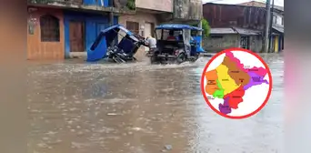 Pseudofriaje golpea Loreto: Senamhi alerta sobre lluvias intensas y vientos fuertes en la región