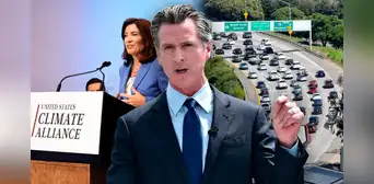 Confirmado por Gavin Newsom: California se une a otros 10 estados para impulsar medidas ambientales a los vehículos de los conductores