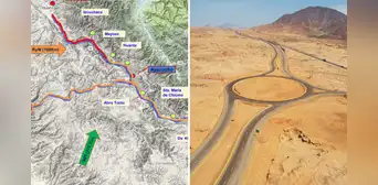 Perú impulsa megaproyecto de gran corredor vial con inversión de US$1.582 millones: conectará 5 regiones Perú impulsa megaproyecto de gran corredor vial con inversión de US$1.582 millones: conectará 5 regiones