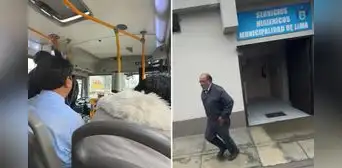Chofer dejó bus para ir al baño y pasajero peruano lo critica: “Como él no tiene examen” Chofer dejó bus para ir al baño y pasajero peruano lo critica: “Como él no tiene examen”