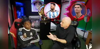 Speed le pregunta al presidente de la FIFA si es fan de Messi o Ronaldo y su respuesta se hace viral en redes Speed le pregunta al presidente de la FIFA si es fan de Messi o Ronaldo y su respuesta se hace viral en redes