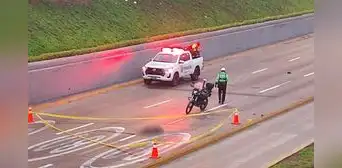 Hallan cuerpo en plena Vía Expresa: víctima habría sido atropellado por vehículo que se dio a la fuga