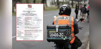Motociclistas presentan demanda judicial para anular decreto que obliga uso de chalecos con placa