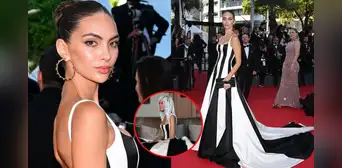 Natalie Vértiz impacta en Festival de Cannes con icónico vestido que usó Zendaya para promocionar 'Challengers': "Soñando despierta" Natalie Vértiz impacta en Festival de Cannes con icónico vestido que usó Zendaya para promocionar 'Challengers': "Soñando despierta"