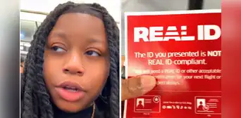 Joven de EEUU viaja por avión sin Real ID y comparte su experiencia en TikTok: "No es tan grave como lo hicieron parecer"