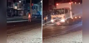 Camión atropella a mujer tras salir de discoteca: estado de salud de la víctima es reservado