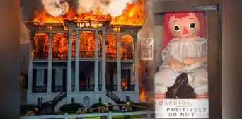 Incendio de mansión en Estados Unidos tendría como principal sospechosa a Annabelle: muñeca había sido trasladada para una exhibición Incendio de mansión en Estados Unidos tendría como principal sospechosa a Annabelle: muñeca había sido trasladada para una exhibición