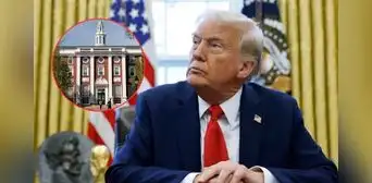 Trump asegura el 31% de los alumnos de Harvard son extranjeros: "No pagan nada" por su educación