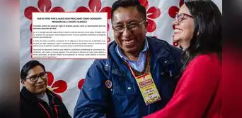 Elecciones 2026: Verónika Mendoza desiste y Vicente Alanoca es anunciado como el candidato presidencial de Nuevo Perú Elecciones 2026: Verónika Mendoza desiste y Vicente Alanoca es anunciado como el candidato presidencial de Nuevo Perú