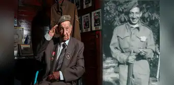 El peruano que viajó desde Perú a Bélgica para liberar a Francia de los nazis en la II Guerra Mundial: "No conozco el miedo" El peruano que viajó desde Perú a Bélgica para liberar a Francia de los nazis en la II Guerra Mundial: "No conozco el miedo"