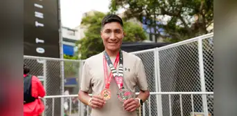 ¡Actuación histórica! Atleta peruano brilla en Boston y se convierte en el primero en cruzar la meta de la Maratón de Lima 2025