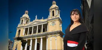 Ministra León visita Santa Rosa y lidera avances de ruta turística en homenaje al papa León XIV
