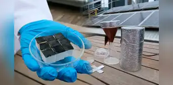 Científicos crean un dispositivo que puede recolectar agua del aire incluso con poca humedad y usando solo luz solar Científicos crean un dispositivo que puede recolectar agua del aire incluso con poca humedad y usando solo luz solar