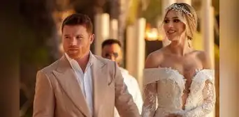 Canelo Álvarez sorprende con romántico detalle a su esposa por aniversario de bodas: "Por muchos más"