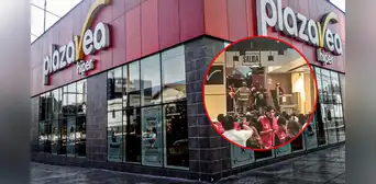 Cae ascensor de sede de Plaza Vea en Miraflores y deja herida a una mujer adulta mayor